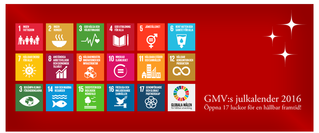 Focali in GMV's Christmas Calendar on the Sustainable Develoment Goals 